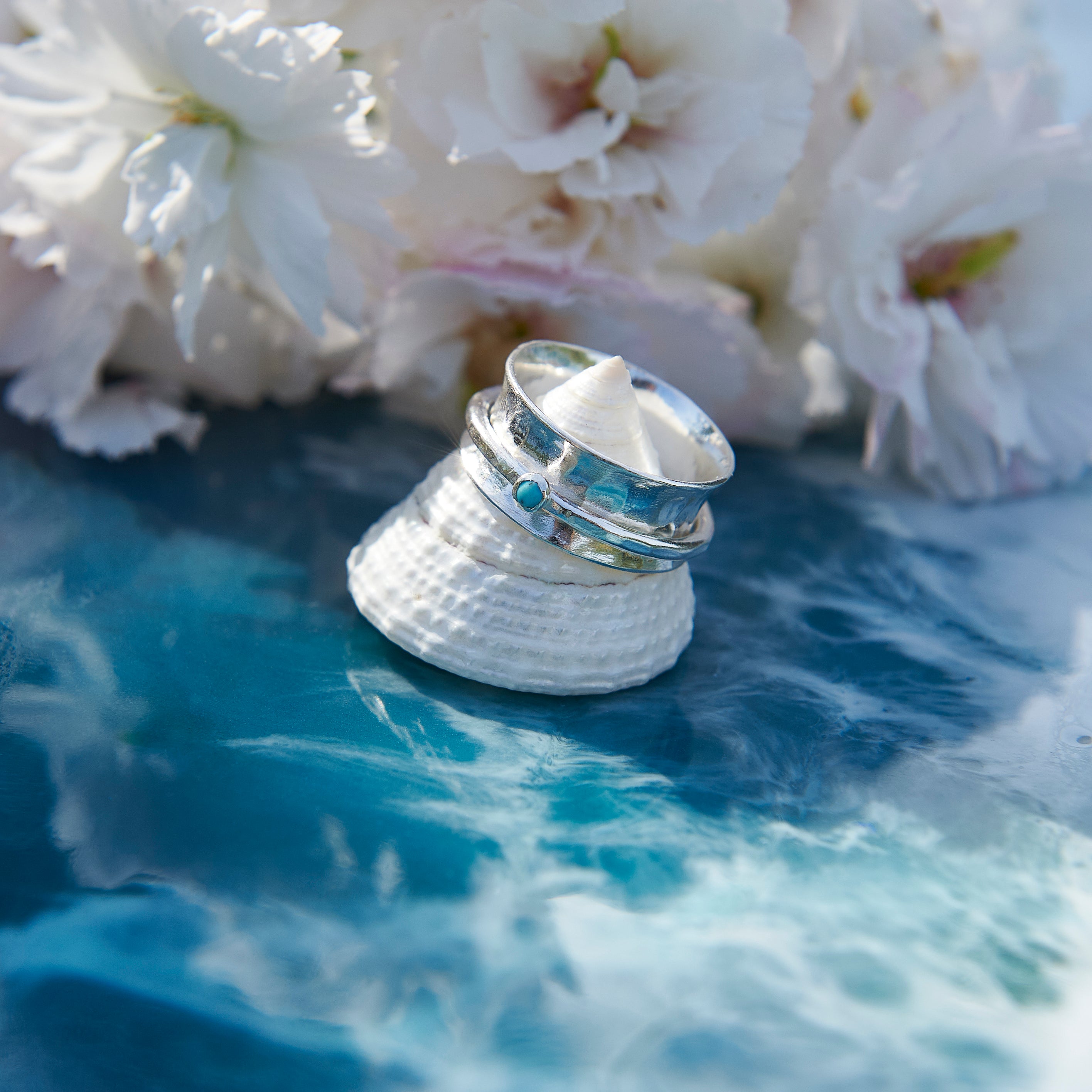 Mako Mermaids Ring in Sterling Silver  Mermaid ring, Mako mermaids,  Mermaid jewelry