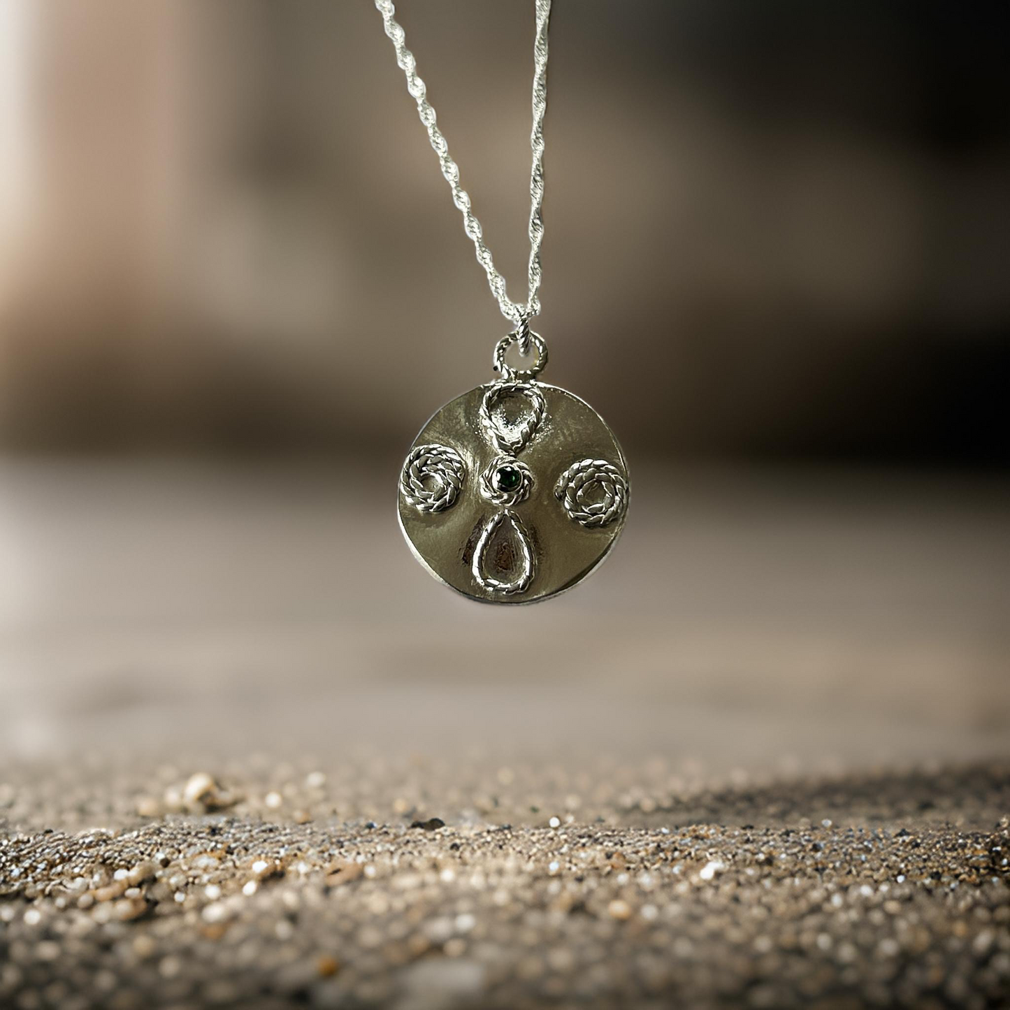 Intricate Filigree Silver Necklace