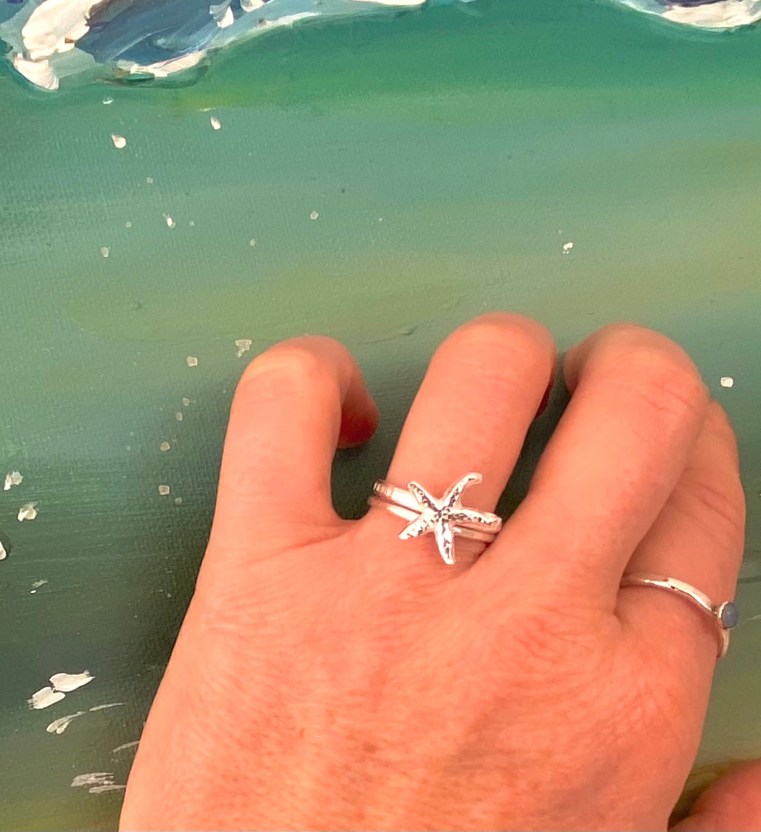 Starfish on sale diamond ring