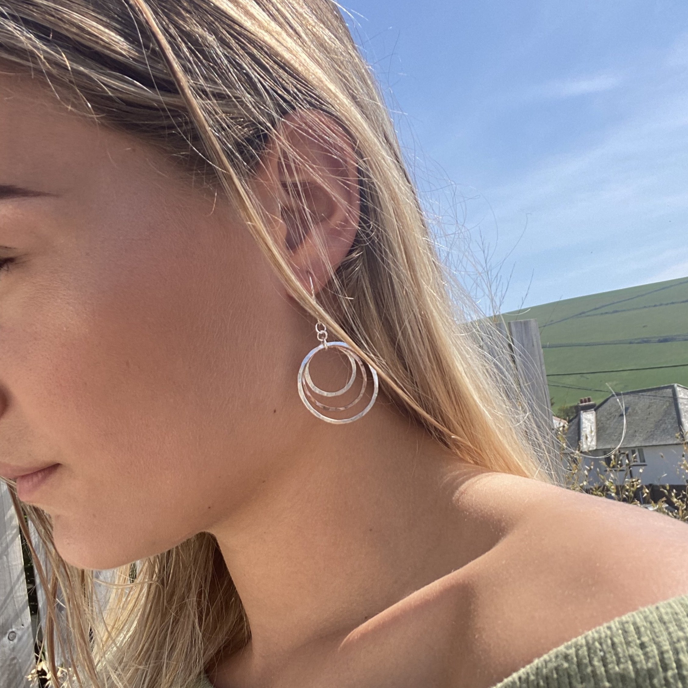 Beach earrings on sale